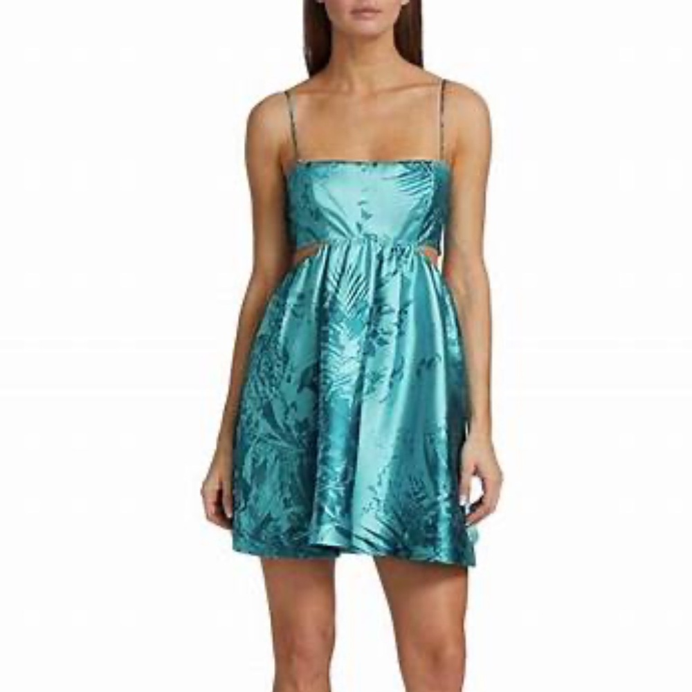 Monique Lhuillier Cutout Minidress